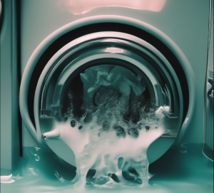 Протечка воды в стиральной машине